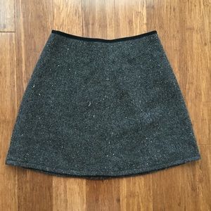 GAP grey mini skirt